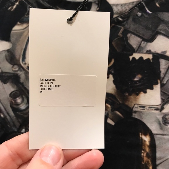 𝅺christopher Kane “Chrome” T-Shirt NWT 🔥 - Picture 2 of 6